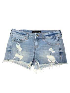 Women’s Y2k Express Denim Blue Jean Shorts size 2